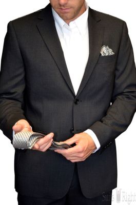 MODERN High Twist Wool, in Black color, featuring natural stretch